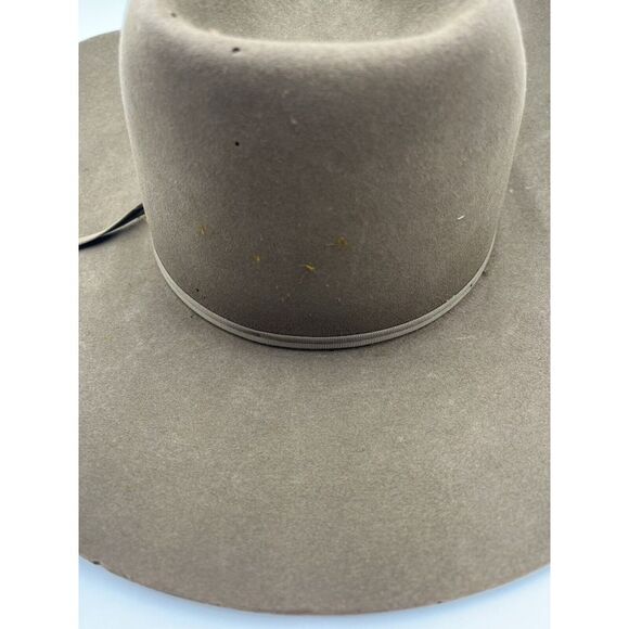 Vintage RESISTOL 2X Double X PECOS Cowboy Hat Brown Size 7 Review All Photos - Picture 14 of 16